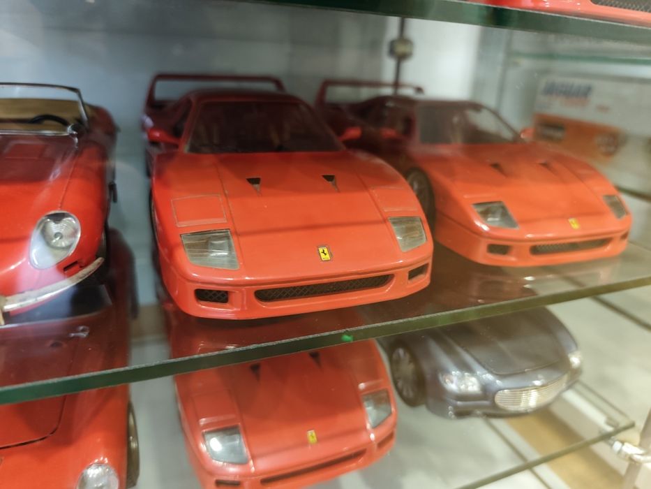 1/18 Ferrari F40 burago carro coleção miniatura