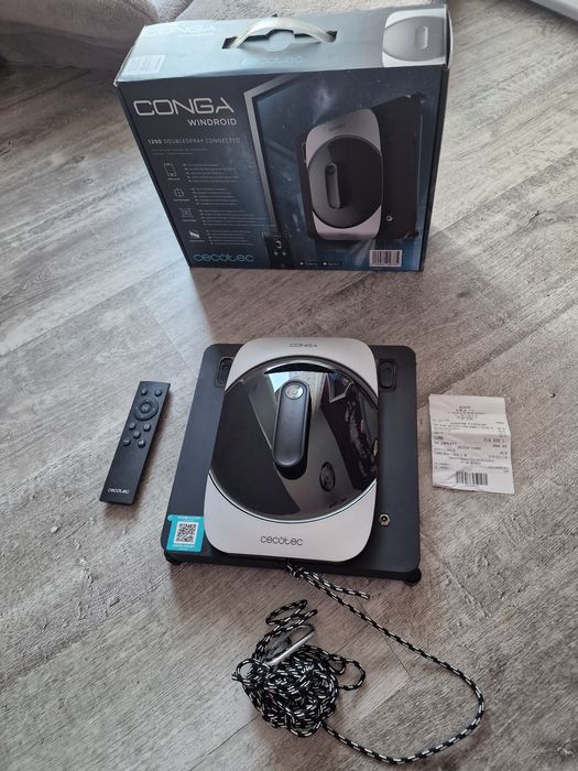 Conga windroid 1290 doublespray Connected cecotec robot do mycia okien