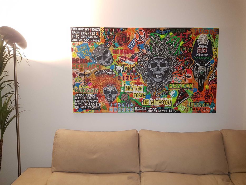 Quadro Pintura Abstracionismo 2021 04