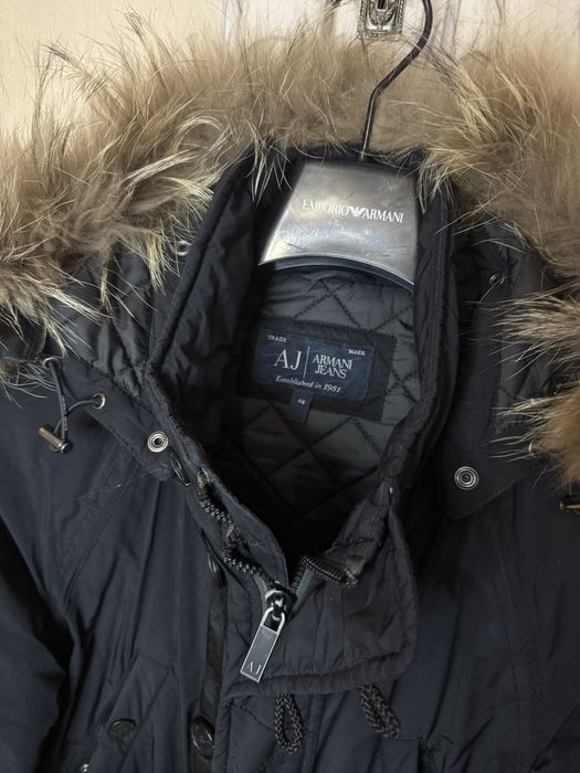 Куртка парка пуховик Armani. Розмір S