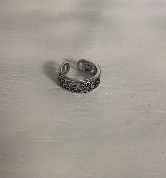 Кольцо Chrome Hearts one-size хром хартс перстень кільце y2k реп