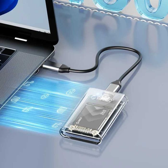 Caixa Externa mSATA para USB-C / USB 3.2