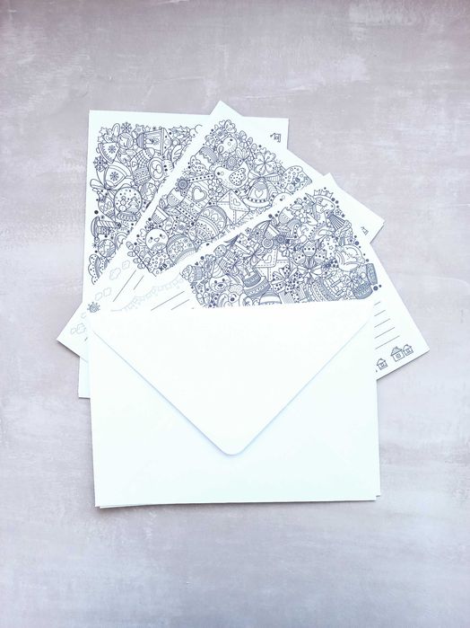 Конверти подарункові Антистресс Свята формат А-5