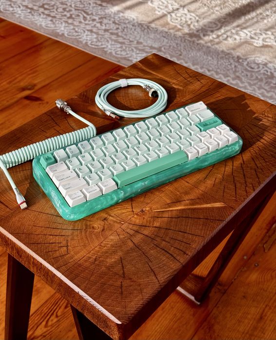 кастомна клавіатура 64%, механічна клавіатура, кастомная клавиатура