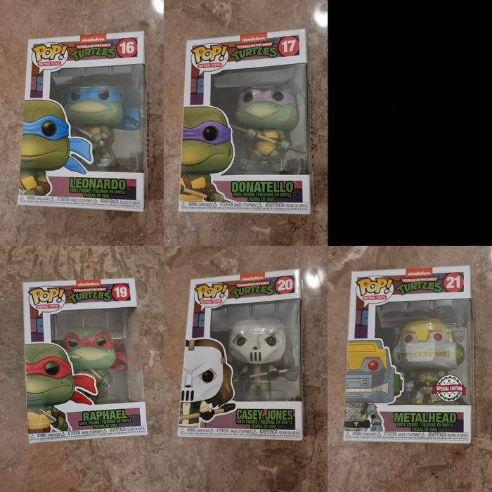 Funko pop - Turtles Teenage Mutant Ninja TMNT - Leonardo Donatello etc