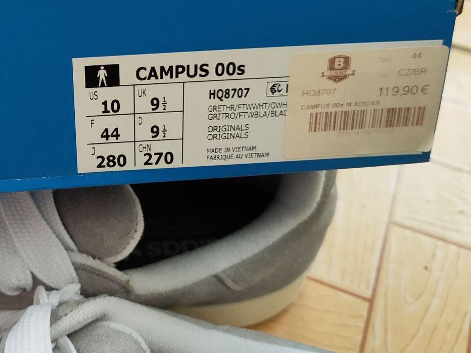 Sapatilhas Adidas Campus n°44