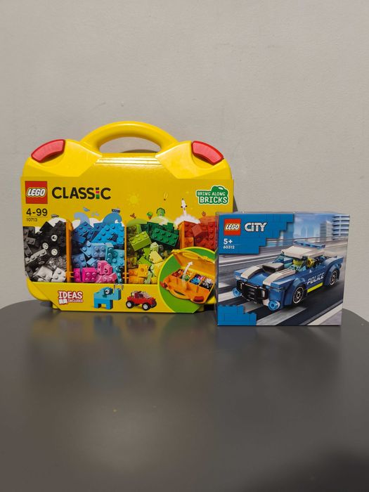 2 zestawy!!  LEGO City 60312 +LEGO Classic 10713, Nowe