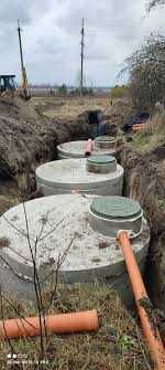 Блоки квадрати Криниці септики бетонні круги днища каналізація кільця