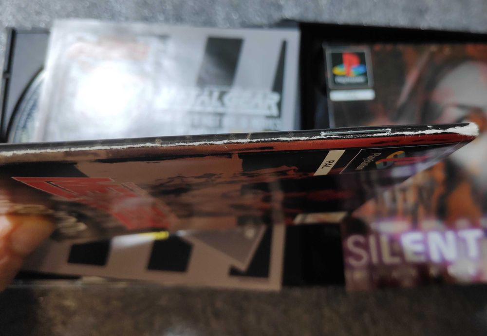 PS1 Metal Gear Solid, Silent Hill wersja angielska, PlayStation