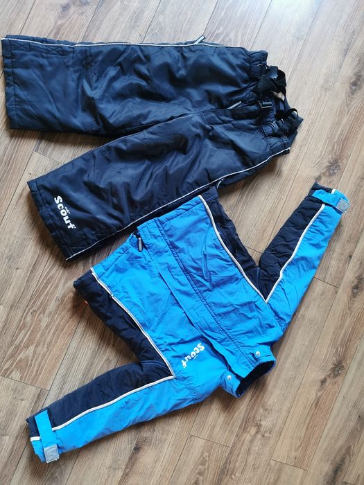 Zestaw zimowy narciarski kurtka spodnie narty Scout 110