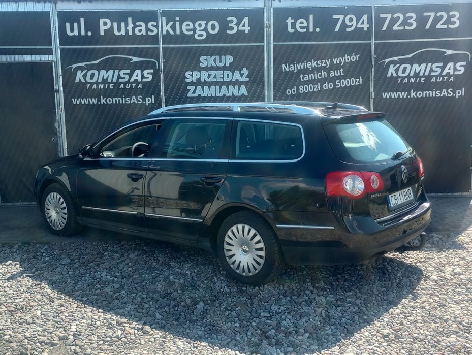Volkswagen Passat b6 2009r 2,0 diesel * Klimatyzacja Hak Elektryka *
