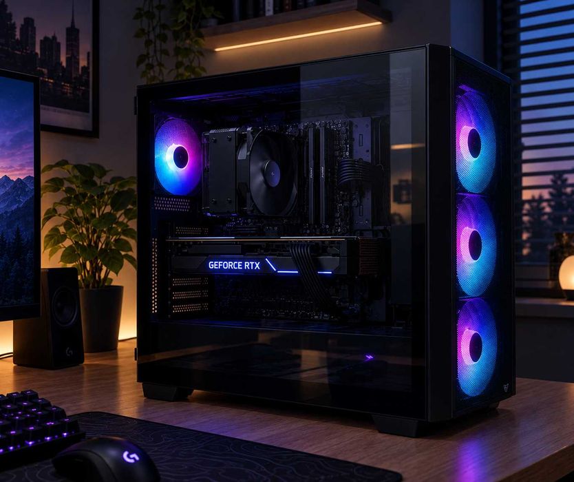 NOWY Komputer Gamingowy | RTX 3070 | Ryzen 5600X | 16GB DDR4 | 512GB NVMe