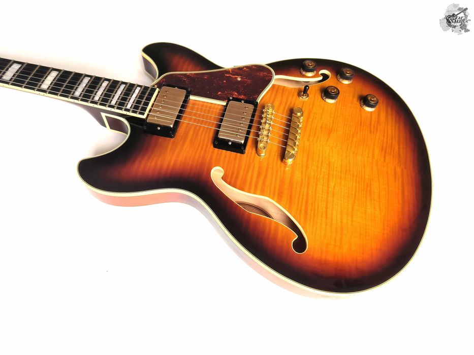Ibanez AS 93 Flame Maple Semi-hollow '2024 Violin Sunburst