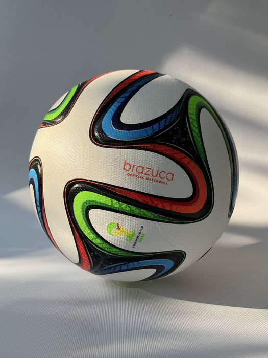 Футбольний мʼяч Brazuca FIFA World Cup of Brazil 2014, розмір 5. Термошов.