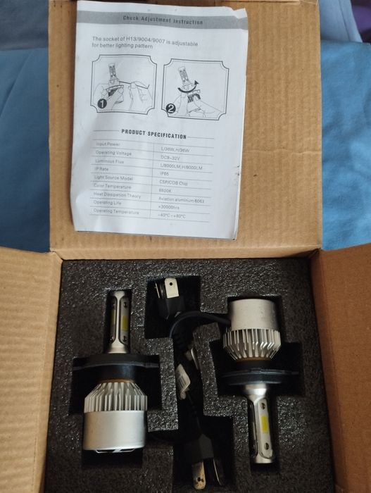 Luzes carro ou mota Led H4