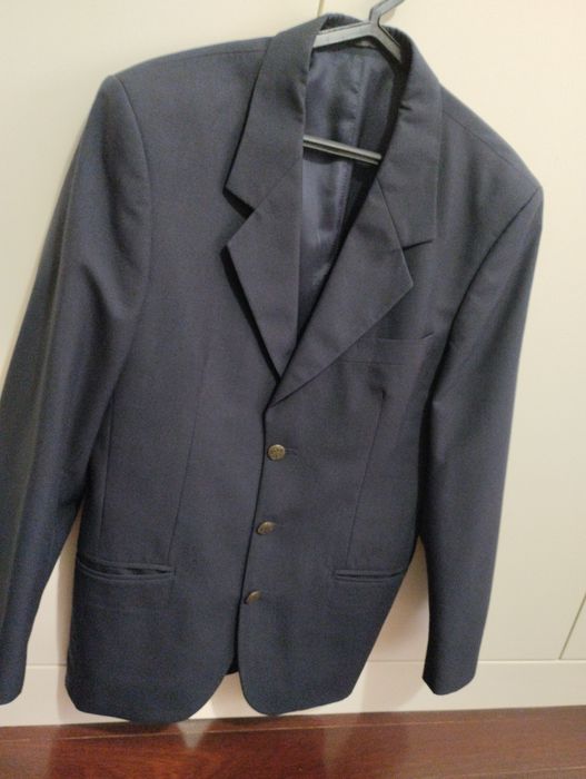 Blazer homem azul escuro tam 44