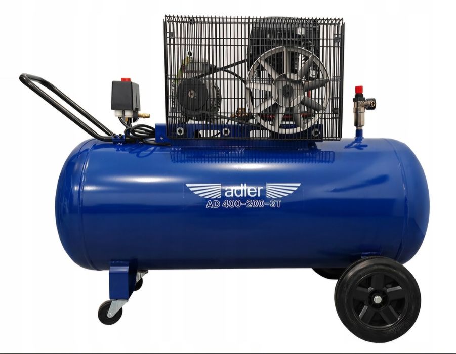 Adler kompresor powietrza. 200l 10 bar . W-wa