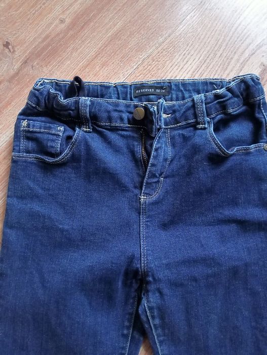 Skinny spodnie Reserved dżinsy r 152