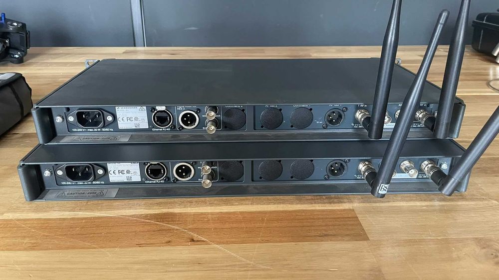 Sennheiser EM 3731-II + SKM 5200 + Cápsulas Neumann/Sennheiser (Lote Completo)