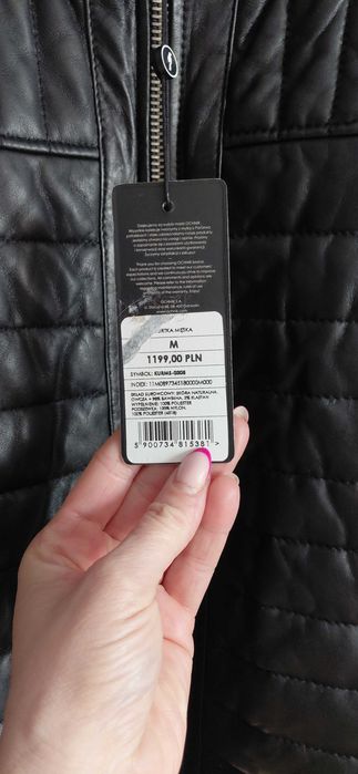 Kurtka skórzana nowa