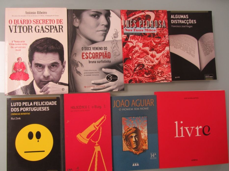 Livros Mia Couto, Paulo Coelho, Rui Zink