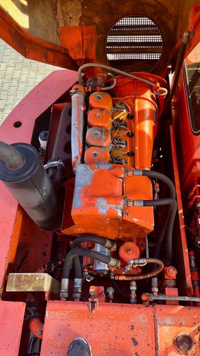 KOPARKA KOŁOWA OBROTOWA ATLAS 1204  4łyżki  + hydrauliczna sprowadzona