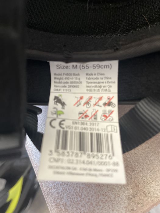 Kask jeździecki fouganza 500