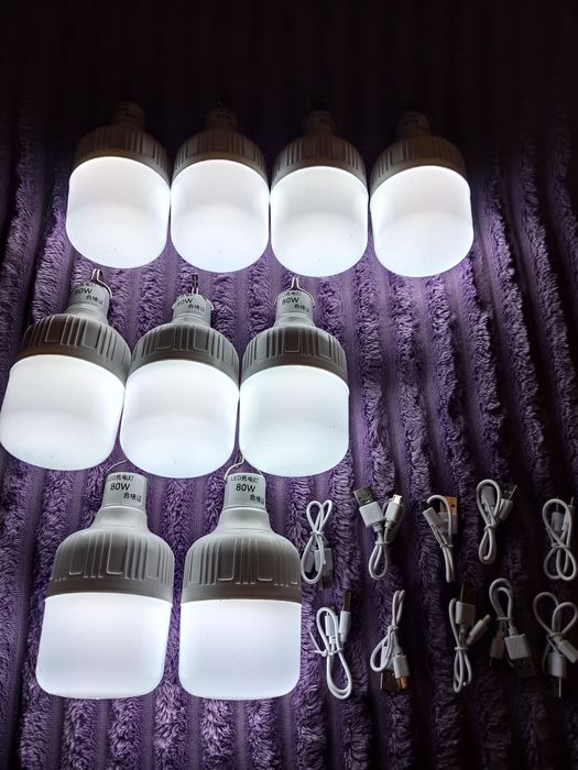 LED лампа USB зарядка