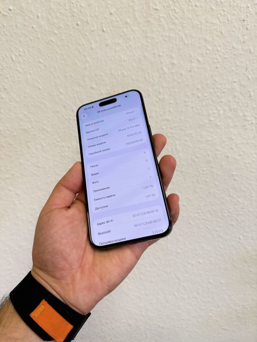 Iphone 15 pro max 1 ter максимальна память