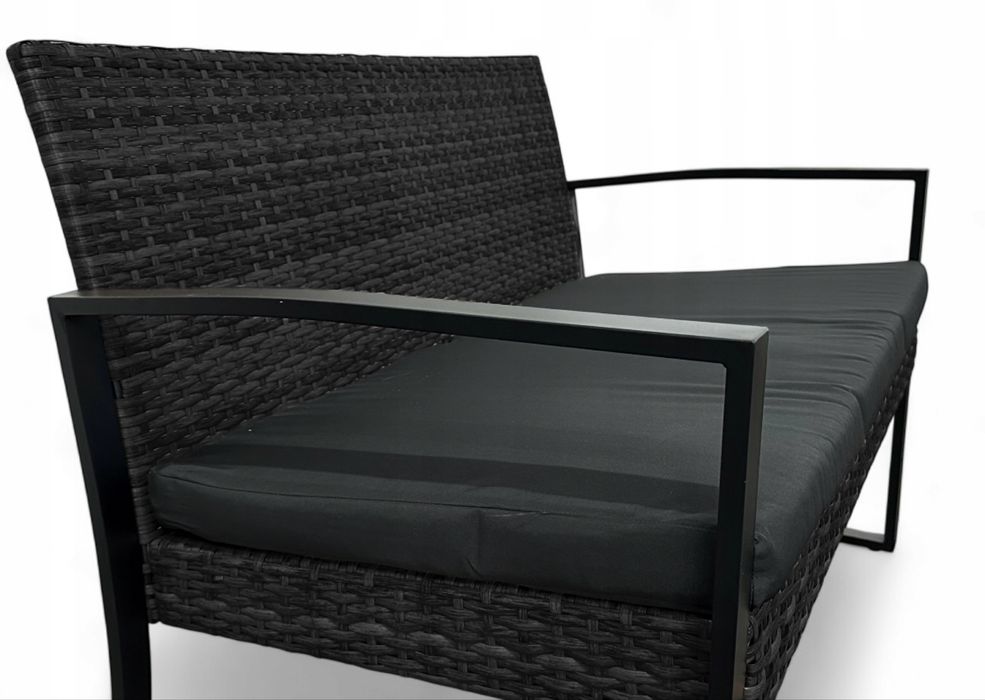 Meble ogrodowe technorattan stal poduszka kolory