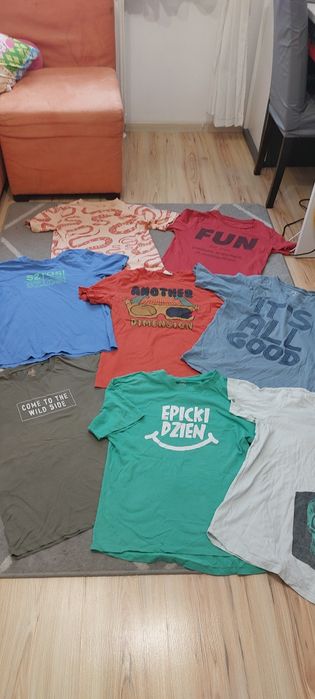 T'shirty r. 164, 8 sztuk