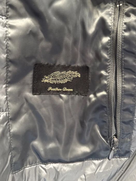 Płaszcz puchowy Massimo Dutti długi