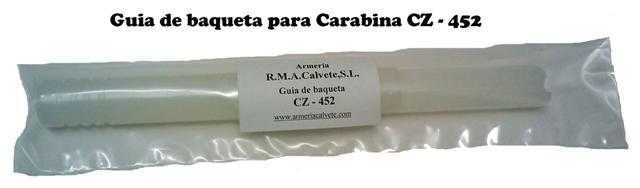 Guia de limpeza CZ 452 / 455
