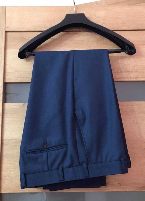 garnitur męski wełniany granatowy LANCERTO