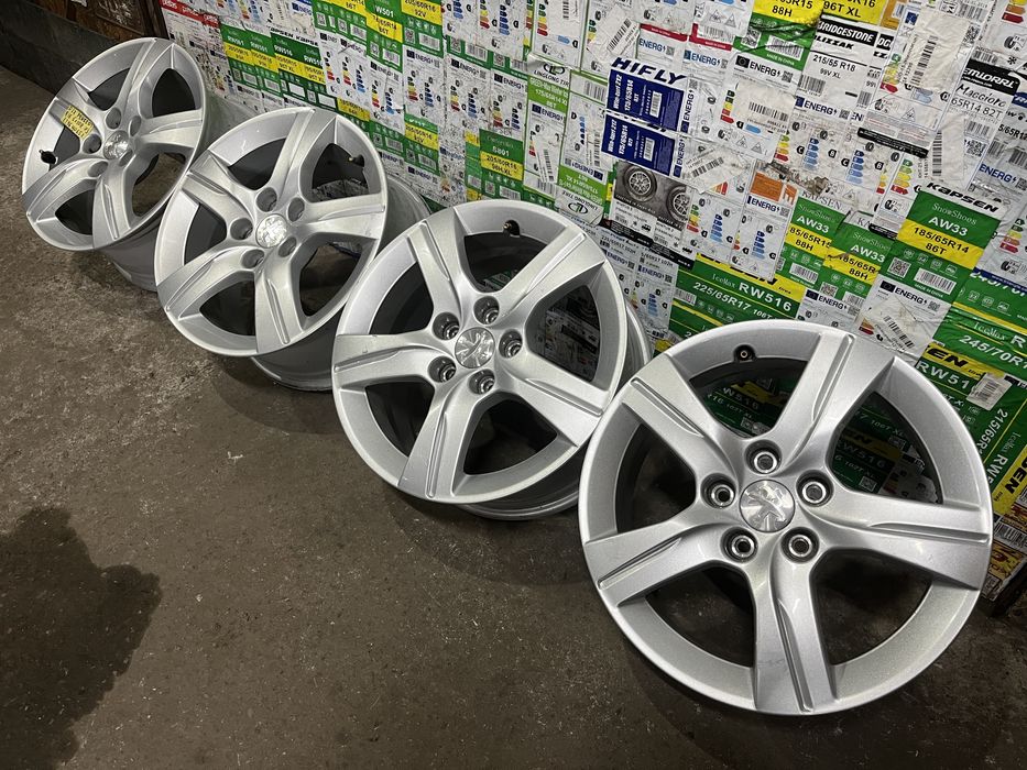 Оригінал литі диски пежо r16 5/108 7j et46 peugeot