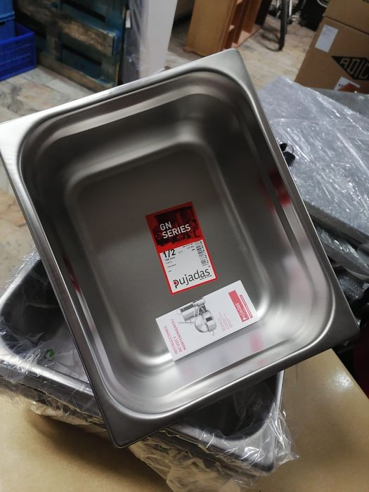 Cubas Inox NOVAS GN 1/2 150mm - OPORTUNIDADE
