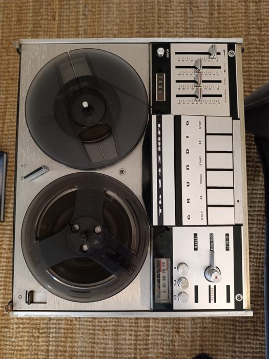 Gravador de fita bobines Grundig tk 242 hi fi