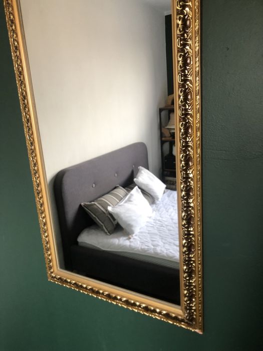 Lustro w ramie gipsowej 60 cm x 100 cm