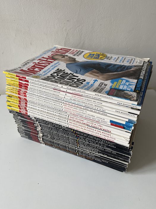 Men’s Health miesieczniki z lat 05-13