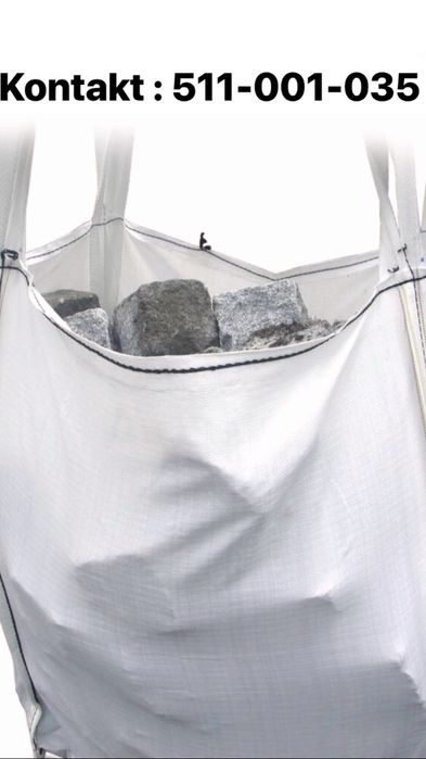 Worki Big Bag Bagi na Kamień Gruz Zboże 500kg 750kg 1000kg BigBag 156