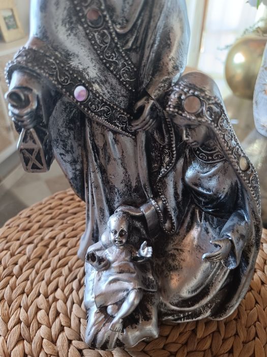 Presépio Família Sagrada em marfinite