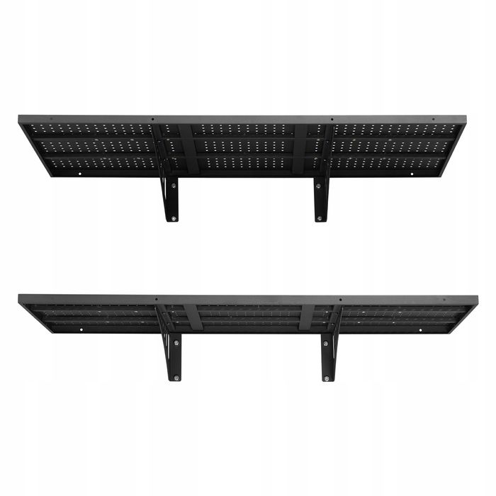 VEVOR Półki Ścienne 2Szt 121,9x50,3CM 127KG Na Warstwę Regał Garażowy