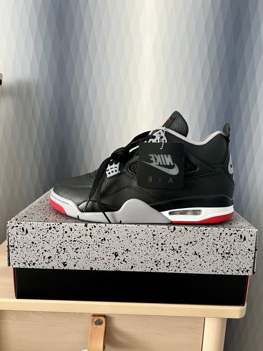 Оригінал Nike Jordan 4 Retro Bred Reimagined FV5029-006