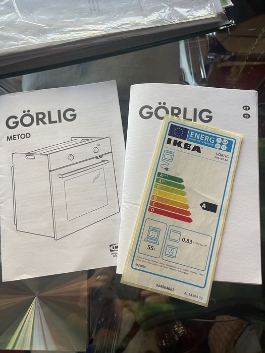 Forno elétrico e exaustor Ikea