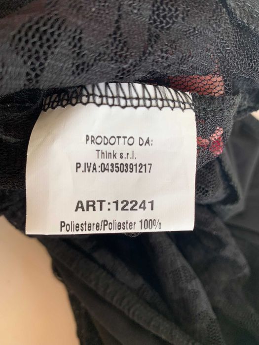 Женское черное кружевное боди je suis le fleur L