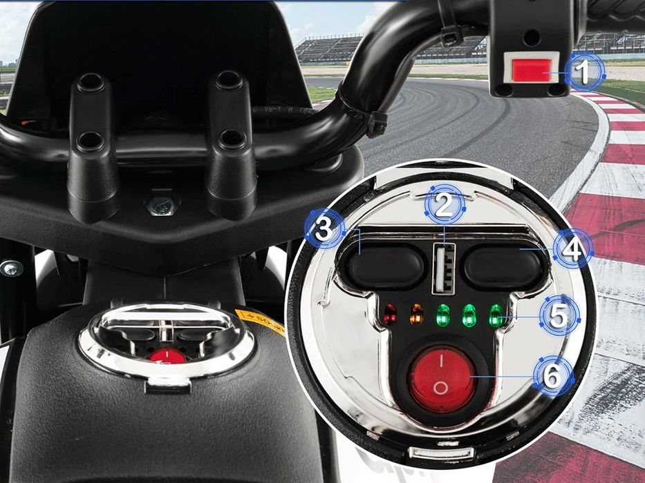 Motor na akumulator dla dziecka cross APRILIA RX125