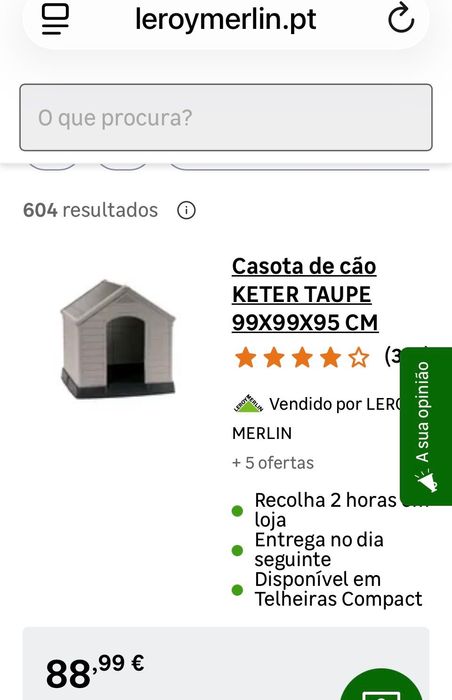 Casota como nova