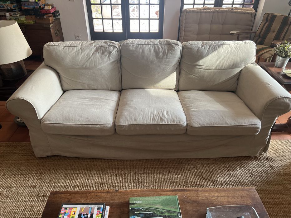 Sofa novo IKEA EKTORP 3 lugares bege