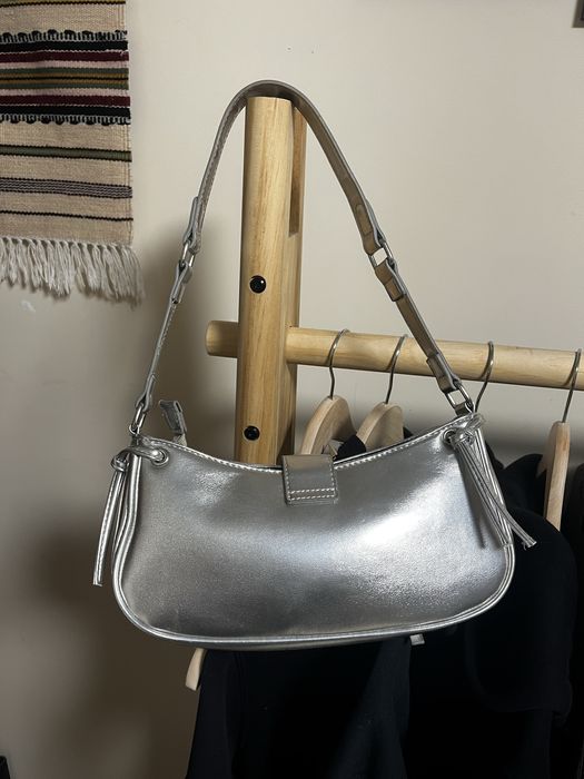 сумочка срібна y2k Cropp