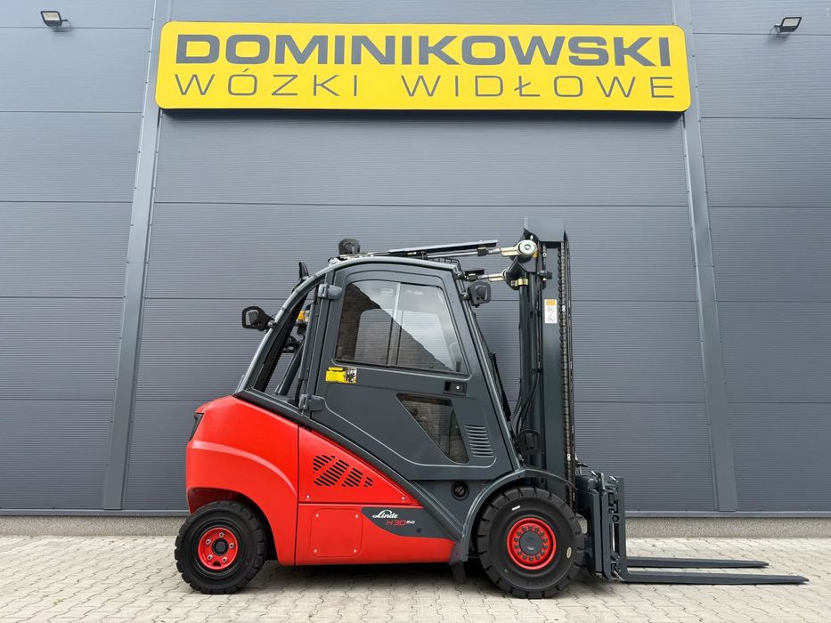 Linde H30D-02  wózek widłowy 2015R. DIESEL duplex WYNAJEM SPRZEDAŻ SERWIS
